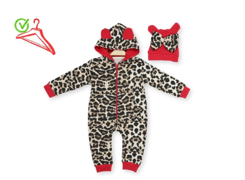 LEOPAR ŞAPKALI FİTİLLİ TULUM