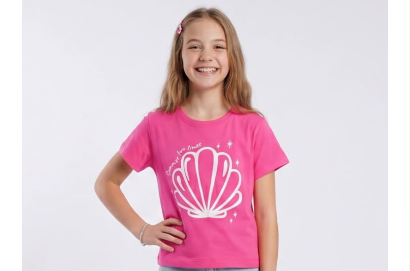 SUMMER FUN BASK. TSHIRT