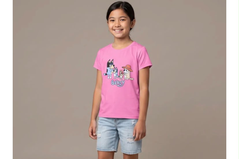 TSHIRT BLUEY BASKILI